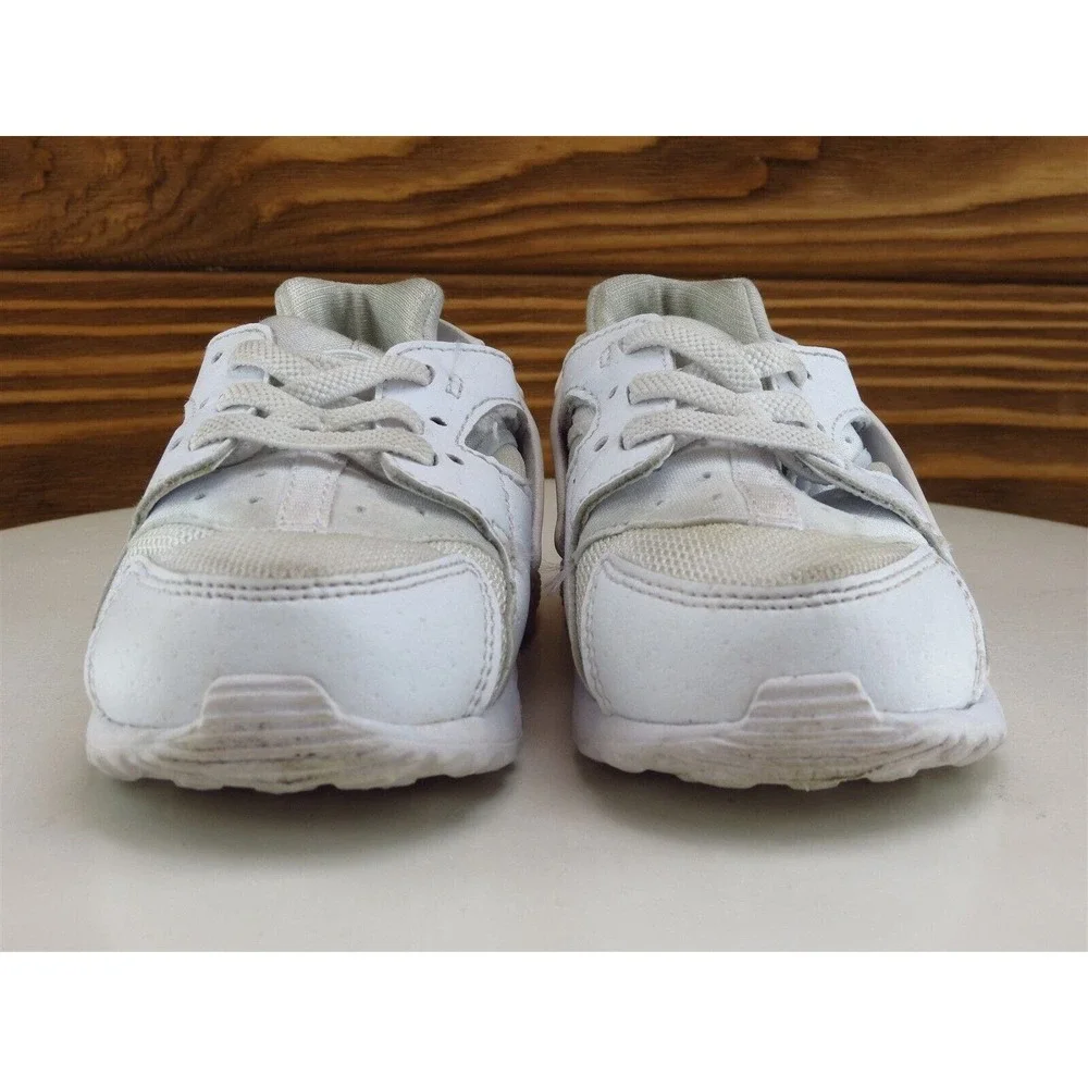 Nike‎ Sz 8 Toddler Unisex Sneaker White Synthetic Huarache Medium